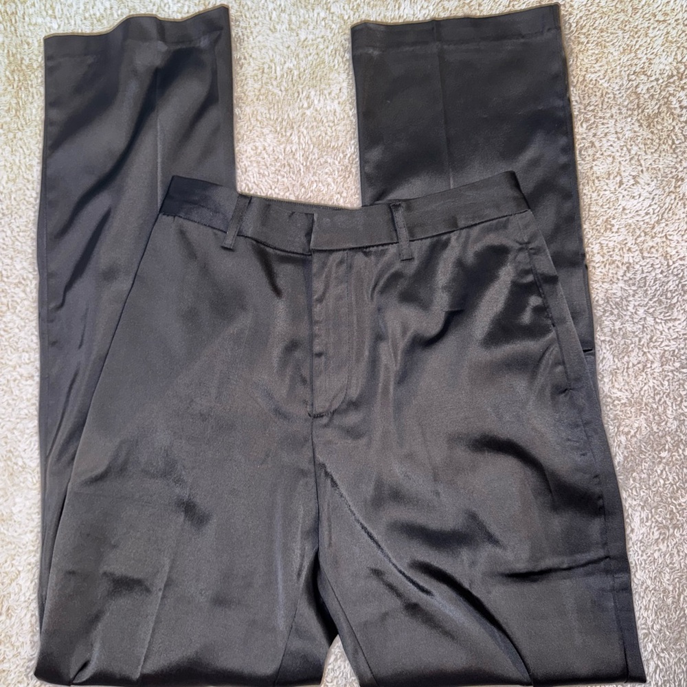 Steve Madden Black Dress Pants Flat Front